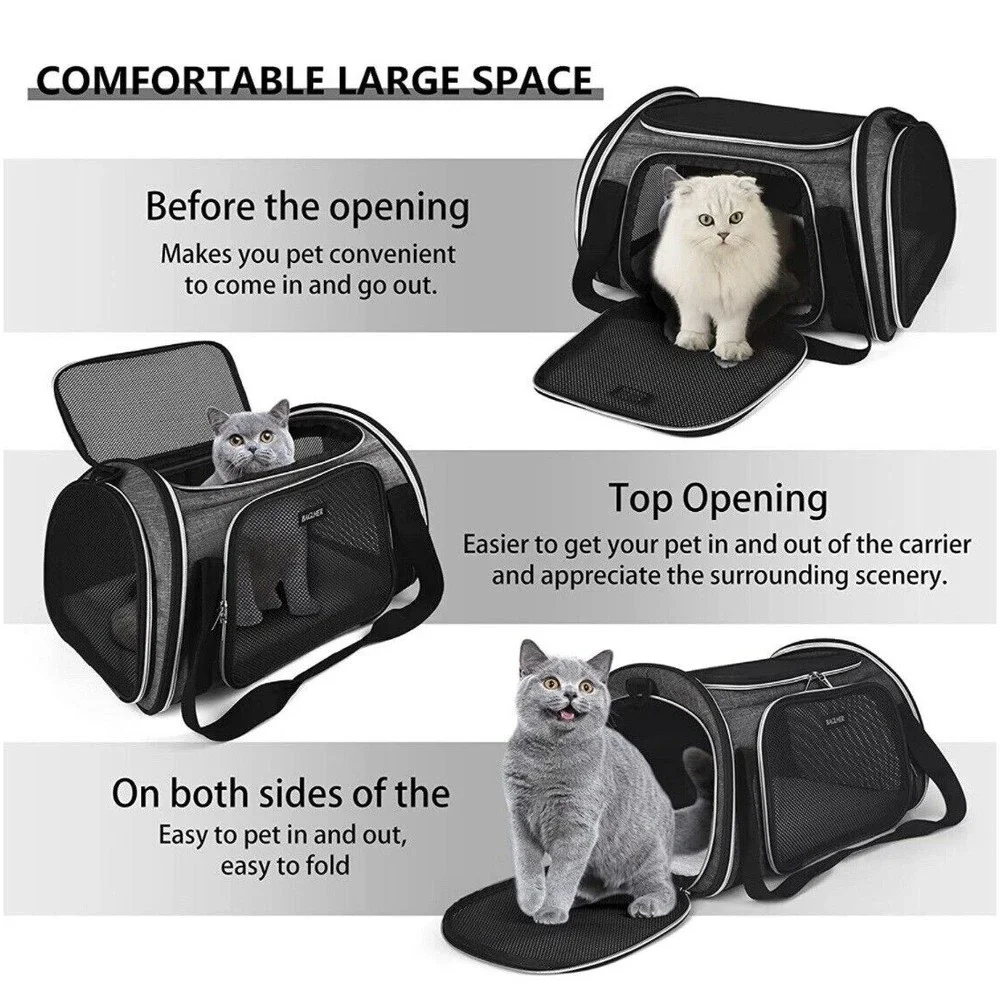BAGLHER Pet Travel Carrier, for Small/Medium Cat or Dog. Only used once.